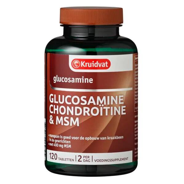 VKOOPKruidvat Glucosamine Chondroitine en MSM Tabletten 120